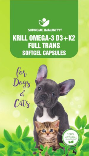 KRILL OMEGA D3+K2 CAPS.